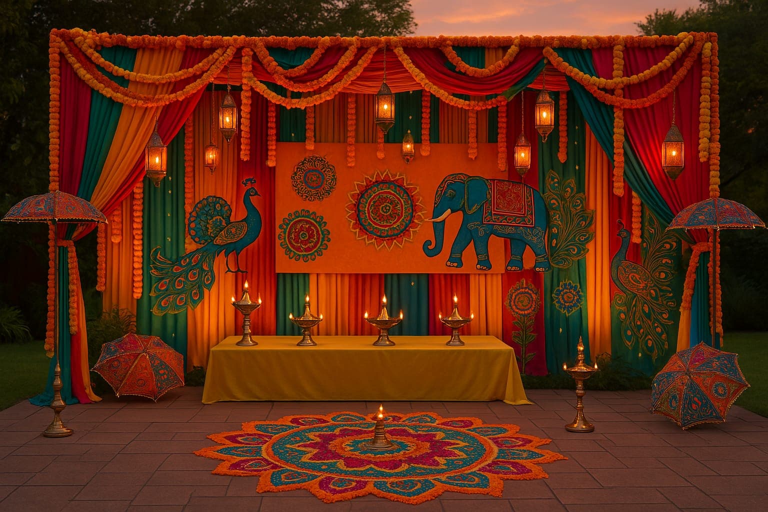 Cultural Ceremony Setup