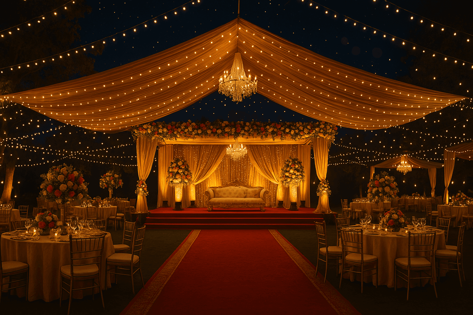 Elegant event setup by ManishEvent